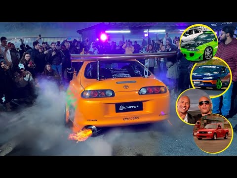 ENCONTRO DOS CARROS DO VELOZES E FURIOSOS NO BRASIL