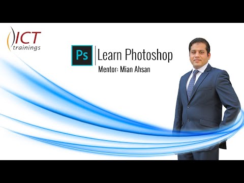 Use Gradient Tool to Merge 2 Images | Adobe Photoshop Tutorial | Photoshop Tips & Tricks