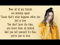 Billie Eilish - TV | Lyrics
