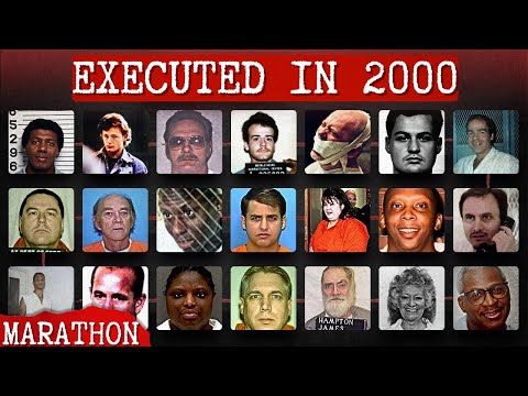 All PRISONERS EXECUTED in 2000: Last Words & Final Meals on Death Row | MARATHON.