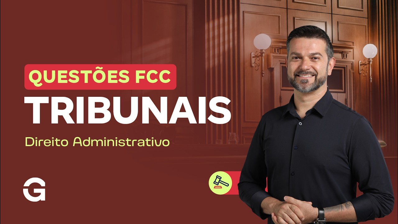 Questões para Tribunais | FCC - Direito Administrativo com Vandré Amorim
