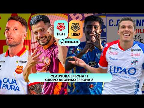 Grau - Chankas CYC | Bentín Tacna Heroica - Mannucci | Liga1 y Liga2 por DeChalaca Radio
