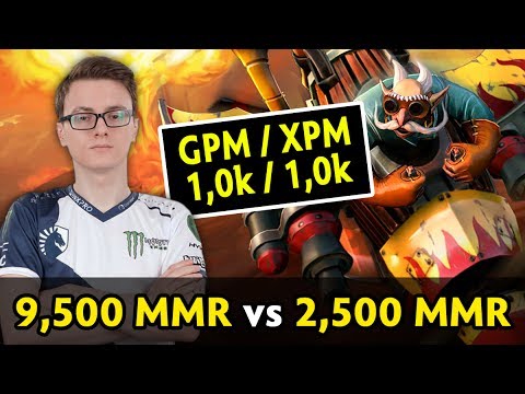 Miracle 1000 GPM Gyrocopter 9,5k vs 2,5k — Dota matchmaking balance