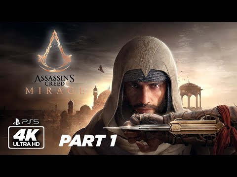 ASSASSIN'S CREED MIRAGE PS5 Walkthrough Gameplay Part 1 - INTRO - FULL GAME