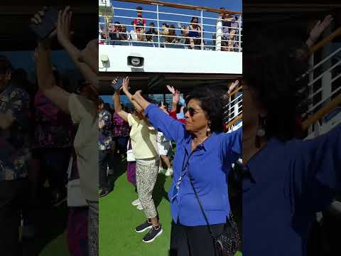 Thumbnail for Join the fun on a sailaway party on board cruise ship to Moreton Bay #moretonbay #moretonisland