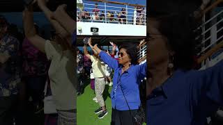 Join the fun on a sailaway party on board cruise ship to Moreton Bay #moretonbay #moretonisland