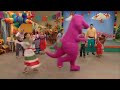 Barney And Friends Running To Piñata