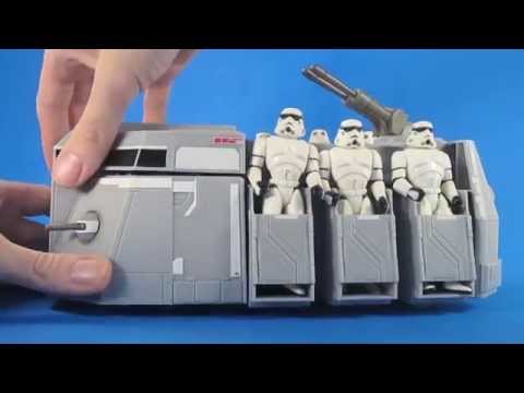 Star Wars Rebels Imperial Troop Transport Vehicle Review - Six Second Toy Talk