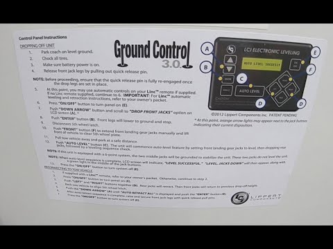Re-Homing the Lippert Ground Control 3.0