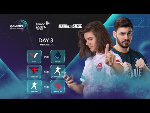 🔴 LIVE: Gamers Without Borders - Rainbow Six - Day 3