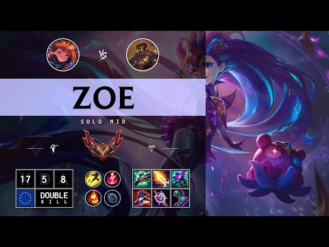 Zoe Mid vs Viktor - EUW Grandmaster Patch 14.12