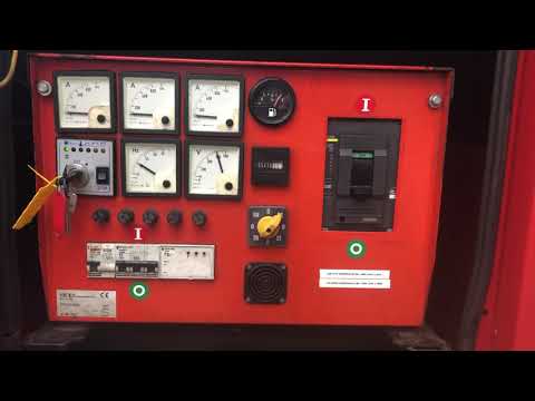 Iveco 8361 220 kVA Silent generatorset stocknr 3119 1