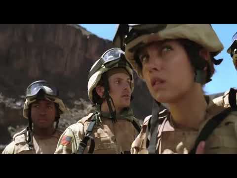 The Hills Have Eyes 2 official trailer still with National Guard trainees in the New Mexico desert