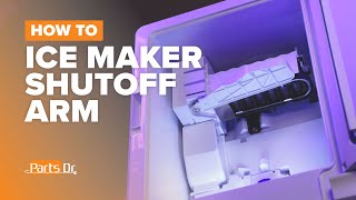 Replace Ice Maker ShutOff Arm part # WR29X10110 on your GE Refrigerator