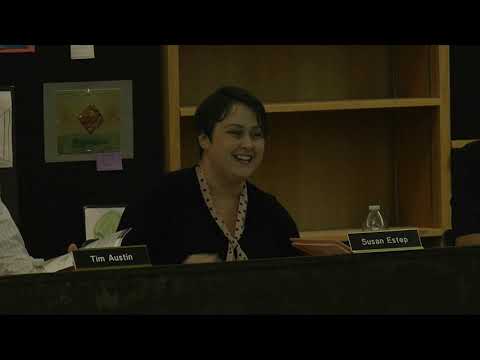 School Board Meeting for October 8th 2019