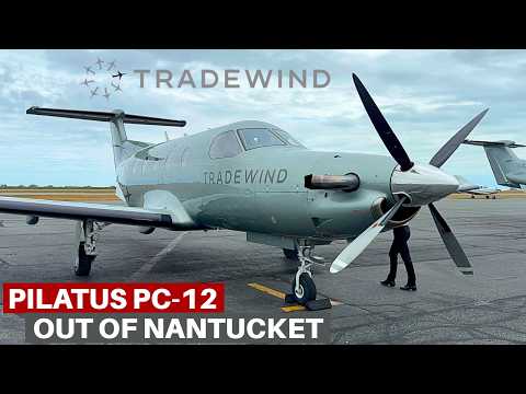 TRADEWIND PILATUS PC-12 | Nantucket - White Plains | Flight Review