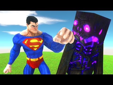 SUPERHEROES vs CREEPY MONSTERS - Animal Revolt Battle Simulator