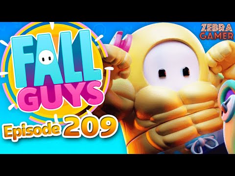 Buff Bean Costume! Trick or Yeet Fame Pass! - Fall Guys Gameplay Part 209
