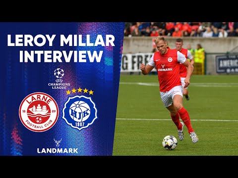 PLAYER REACTION | Larne 2-2 HJK Helsinki (2-3 AGG) | UEFA Champions League