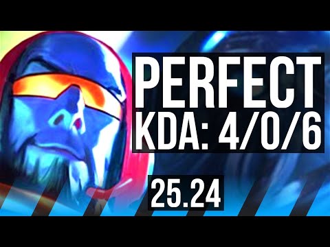 RYZE vs AHRI (MID) | 4/0/6 | KR Master | 25.24