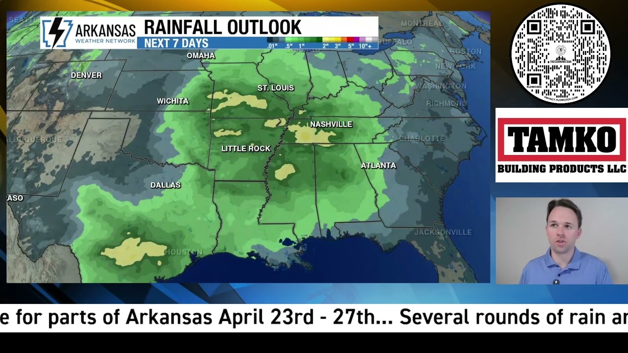 Severe weather chances are back Friday, next weekend looks active!
