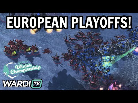 EUROPEAN PLAYOFFS! - Elazer vs Spirit (ZvT) - WardiTV winter Championship Europe [StarCraft 2]