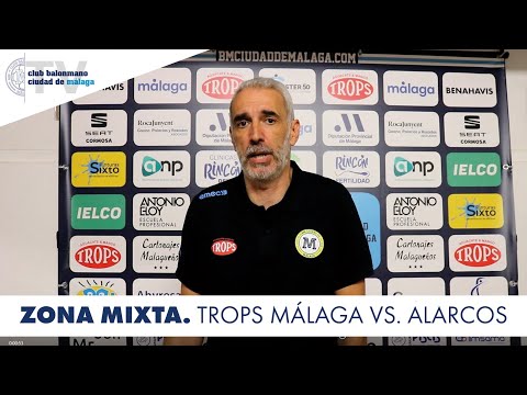 ZONA MIXTA  I Quino Soler, tras el partido ante Alarcos Ciudad Real.
