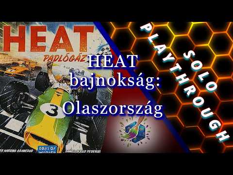 HEAT Padlógáz; Egyszemélyes bajnokság 1961 Olaszország (3. futam) - Painting and Game