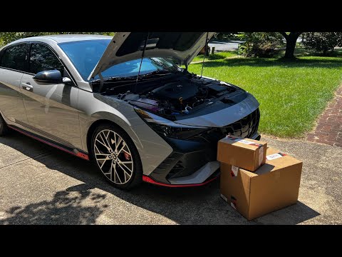 Installing SXTH Element parts to the Elantra N