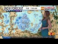 Showers, snow possible across Arizona