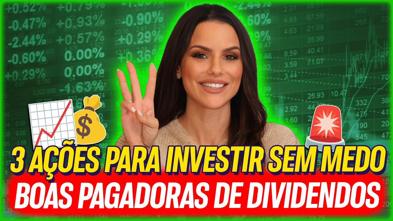 Top 3 Setores para investir com tranquilidade e lucrar muito com dividendos!