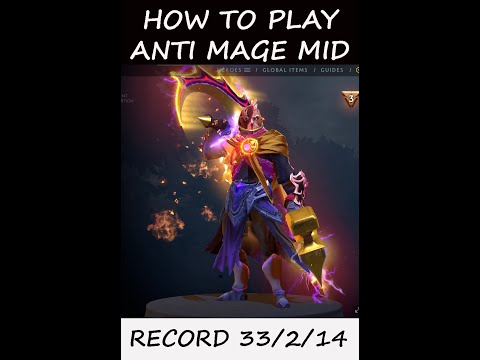 How to play Anti Mage Position 2 MID against Storm Spirit