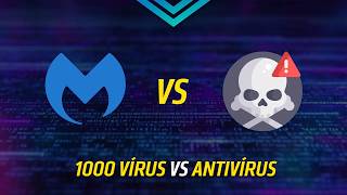 TESTEI O MALWAREBYTES vs 1000 VÍRUS