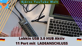 LOBKIN USB Hub Aktiv 3.0 mit 36W Netzteil – Produkttest und Bewertung