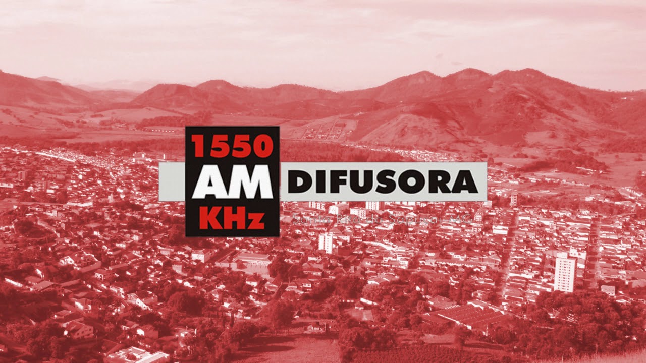 Prefixo Rádio Difusora 1550 AM Santa Rita Do Sapucaí MG