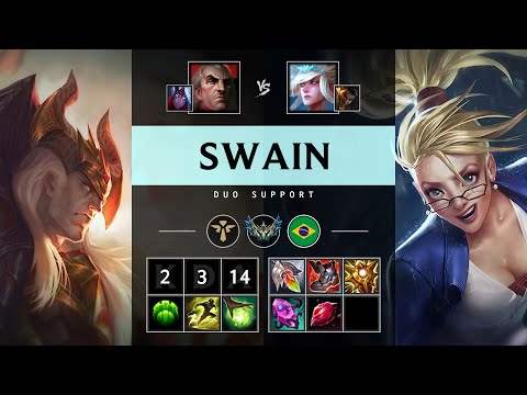 Swain Support vs Janna - BR Challenger Patch 25.17