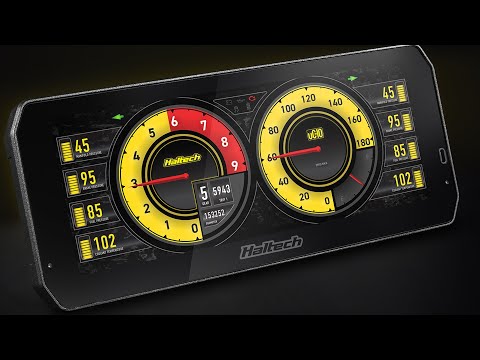 😮 New Product Preview: Haltech uC-10 Digital Dash
