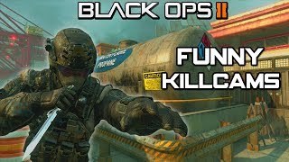Black Ops 2 Funny Killcams - Stun Impact, HOT Grenade, Trickshots (BO2 Throwback)