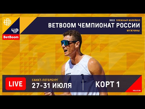 КОРТ 1. BetBoom Чемпионат России по пляжному волейболу 2022 / Квалификация / Санкт-Петербург