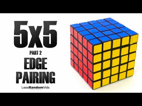 How to Solve a Rubik's Cube 5x5 - Part 2: Edge Pairing Video