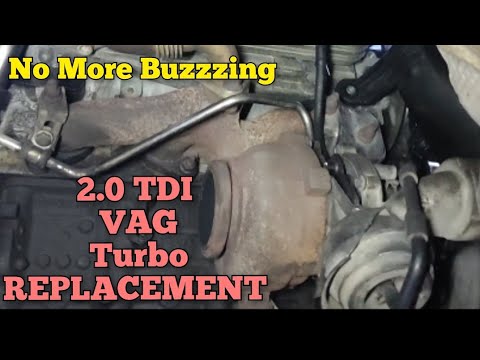 Wie man den Turbolader eines VW Seat Audi 2.0 TDI austauscht