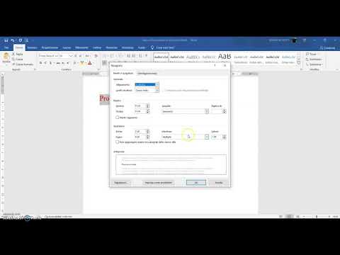 Microsoft Word: intefaccia grafica e formattazione