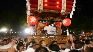 preview picture of video '恩智祭（恩智神社夏季例祭）2012夜の部 天王の森 Onji shrine summer festival'