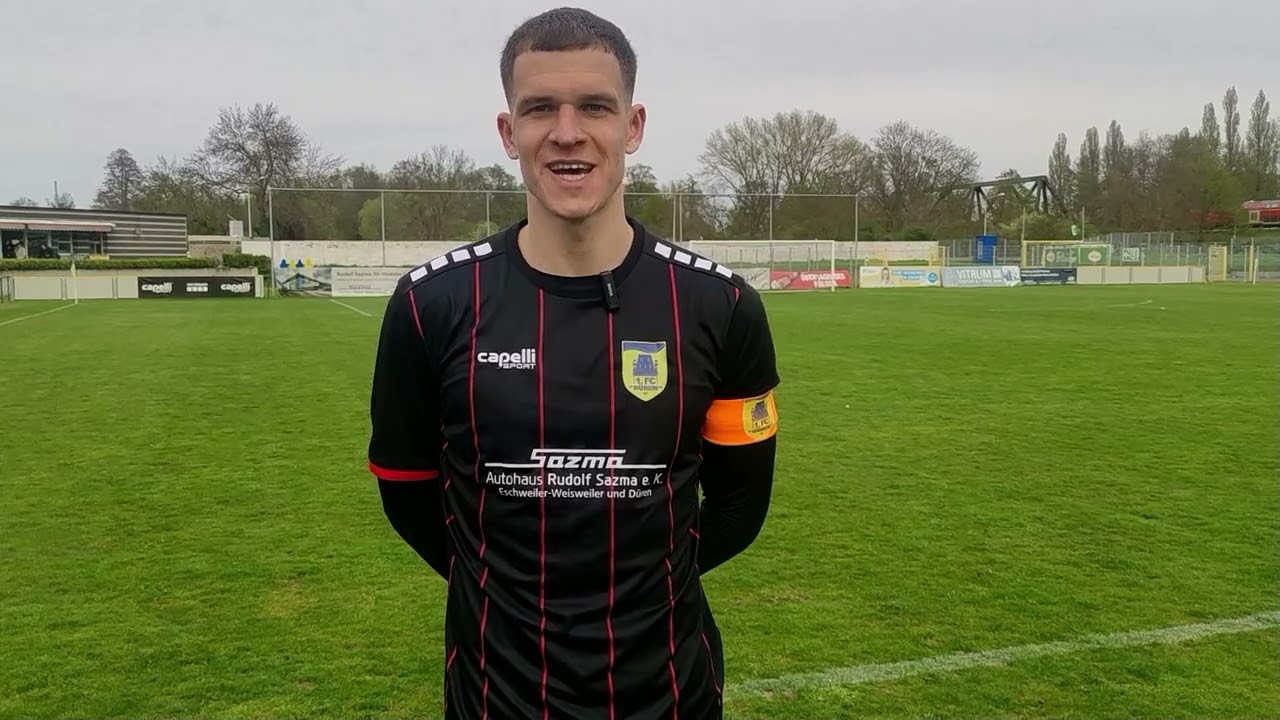  Nils Schütte – Kapitän 1.FC Düren – In der laufenden Vorbereitung die Probleme positiv aufgearbeitet 