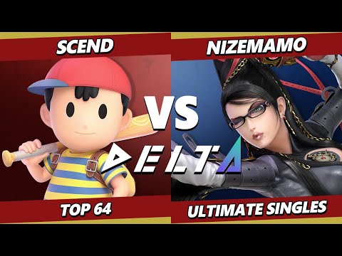 Delta 4 - Scend (Ness) Vs. Nizemamo (Bayonetta, Kazuya) Smash Ultimate - SSBU