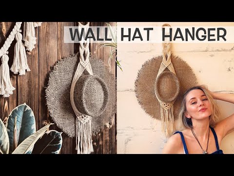 YouTube video about: How to hang hats on the wall?