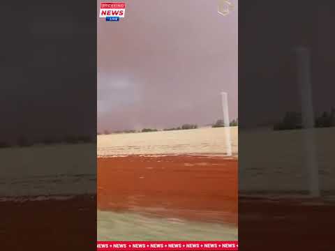 Tornado entre Rio Brilhante e Dourados 22 de Setembro de 2.025!!!Estado de Mato Grosso do Sul!!!🚨🚨🌪️