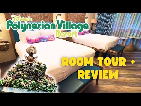 Disney’s Polynesian Village Room Tour and Review | Resort View Room