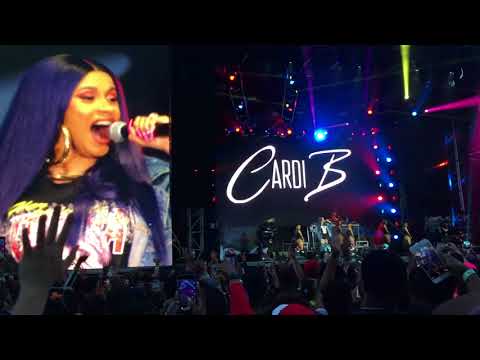 Cardi B - Broccoli City Festival 2018 Full Live Performance (Last Pregnancy Performance)