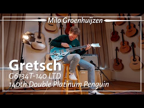 Gretsch G6134T-140 LTD 140th Double Platinum Penguin played by Milo Groenhuijzen | Demo